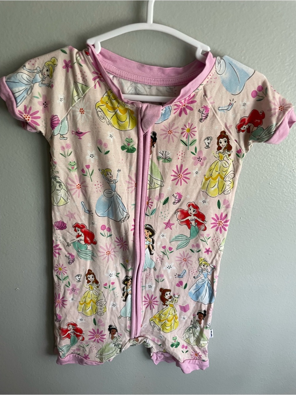 12/18 Months Little Sleepies Disney Princess Shorty